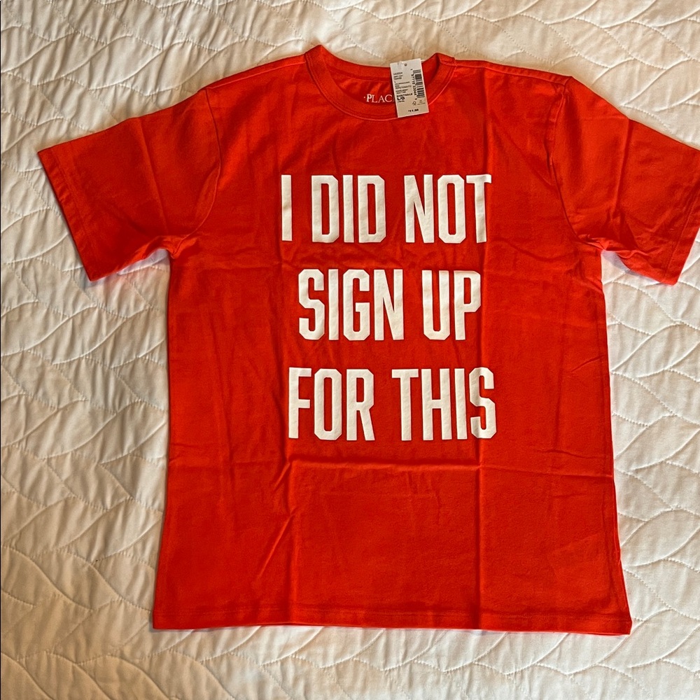 Children’s Place Orange Graphic T-Shirt